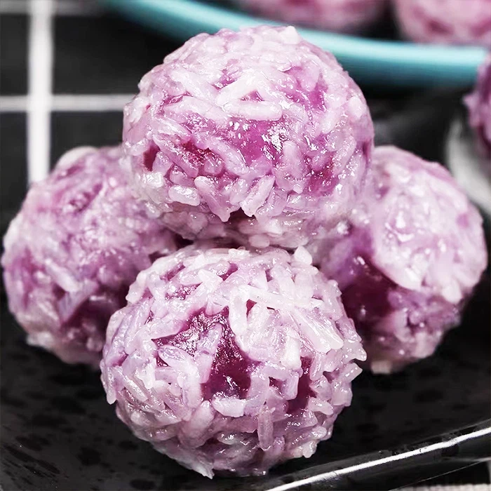 Purple Potato GlutnousRice Ball